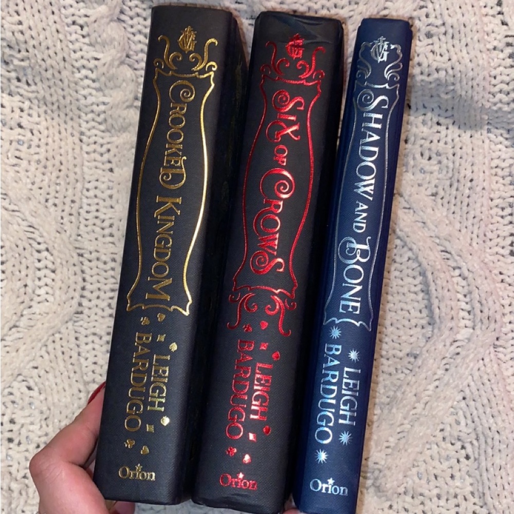 Fairyloot “Shadow and Bone” and Collectable “Six of Crows” duology.